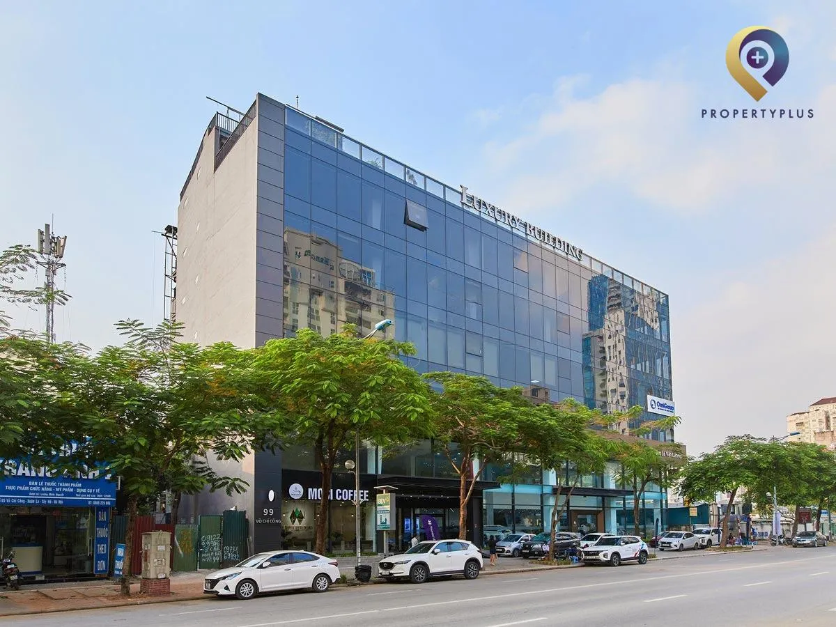 Luxury Office Vo Chi Cong building exterior in Tay Ho